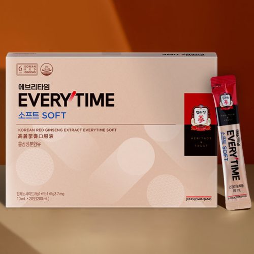 Nước hồng sâm chính phủ Cheong Kwan Jang Everytime SOFT - Hộp 10ml*30 gói