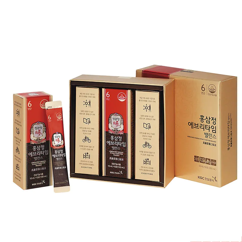 Trà hồng sâm uống liền Cheong Kwan Jang - Hộp 100 gói cốm * 3gr - Ảnh 4