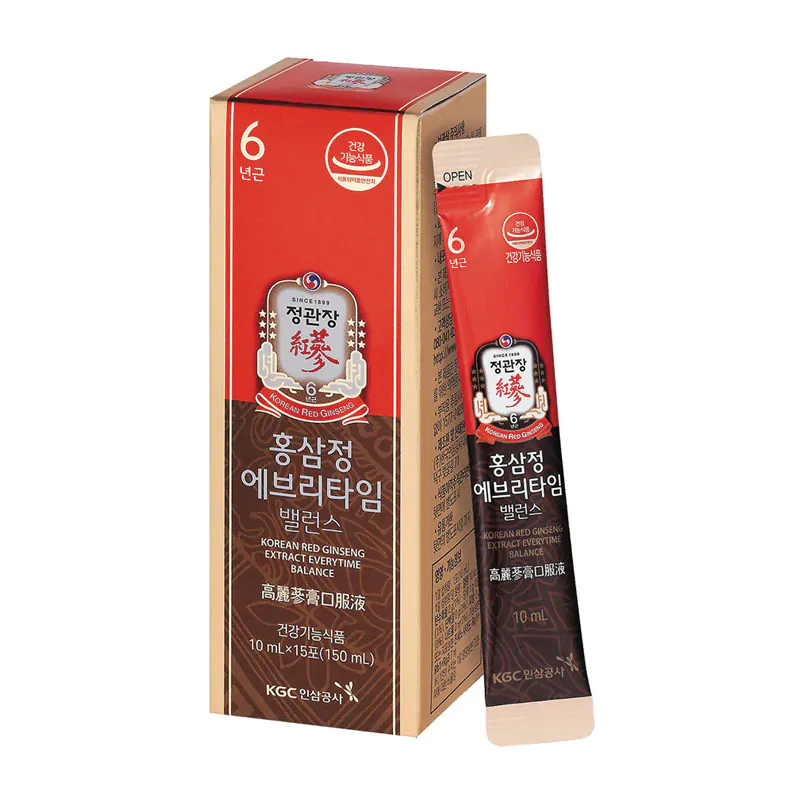 Trà hồng sâm uống liền Cheong Kwan Jang - Hộp 100 gói cốm * 3gr - Ảnh 2