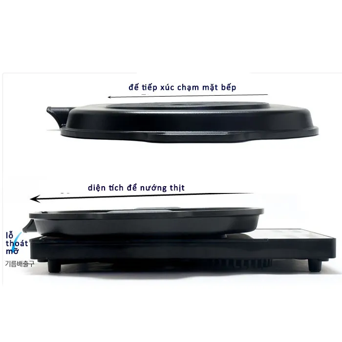 [Kitchen Art] Chảo nướng thịt Hàn Quốc Keumsang - Hình tròn - Phi 32cm- Dùng bếp từ - Ảnh 5