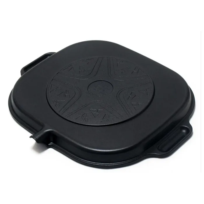 [Kitchen Art] Chảo nướng thịt Hàn Quốc Keumsang - Hình tròn - Phi 32cm- Dùng bếp từ - Ảnh 3