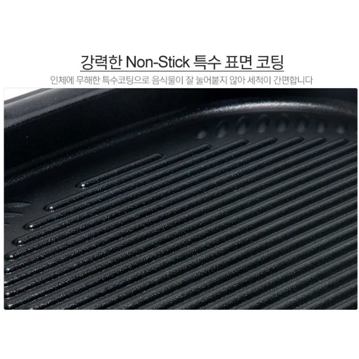 [Kitchen Art] Chảo nướng thịt Hàn Quốc Keumsang - Hình tròn - Phi 32cm- Dùng bếp từ - Ảnh 2