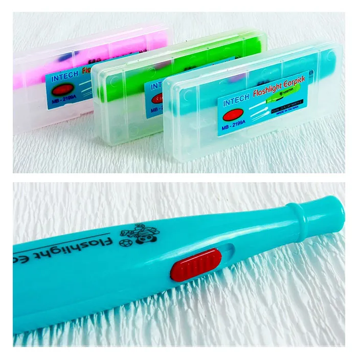 Dụng cụ lấy ráy tai có đèn LED, có hộp đựng - Ảnh 2