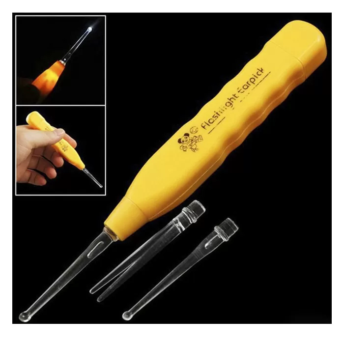 Dụng cụ lấy ráy tai có đèn LED, có hộp đựng - Ảnh 3