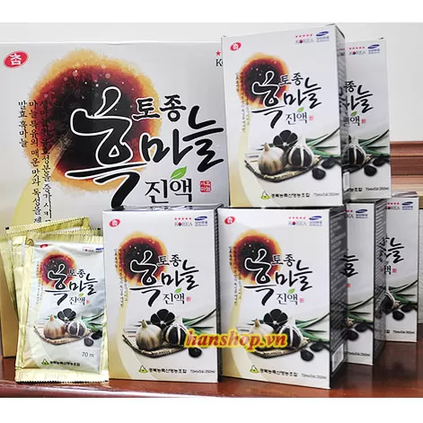 Nước tinh chất tỏi đen Hàn Quốc Gyeongbuk - Hộp 30 gói *70ml - Ảnh 4