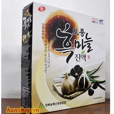 Nước tinh chất tỏi đen Hàn Quốc Gyeongbuk - Hộp 30 gói *70ml - Ảnh 5