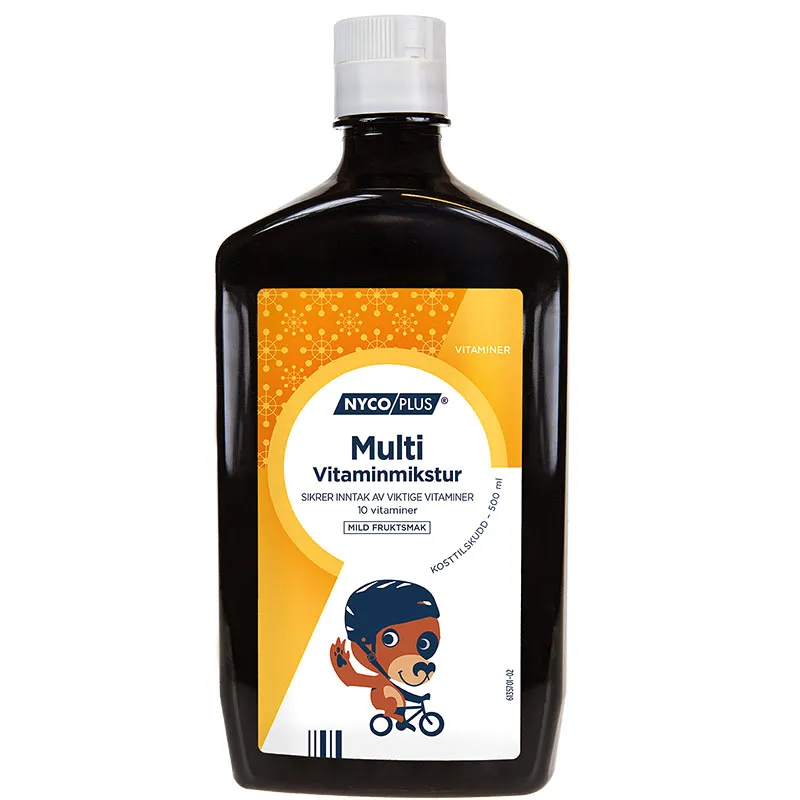 [Nycomed] Vitamin tổng hợp cho trẻ em Nyco Plus - Chai 500ml