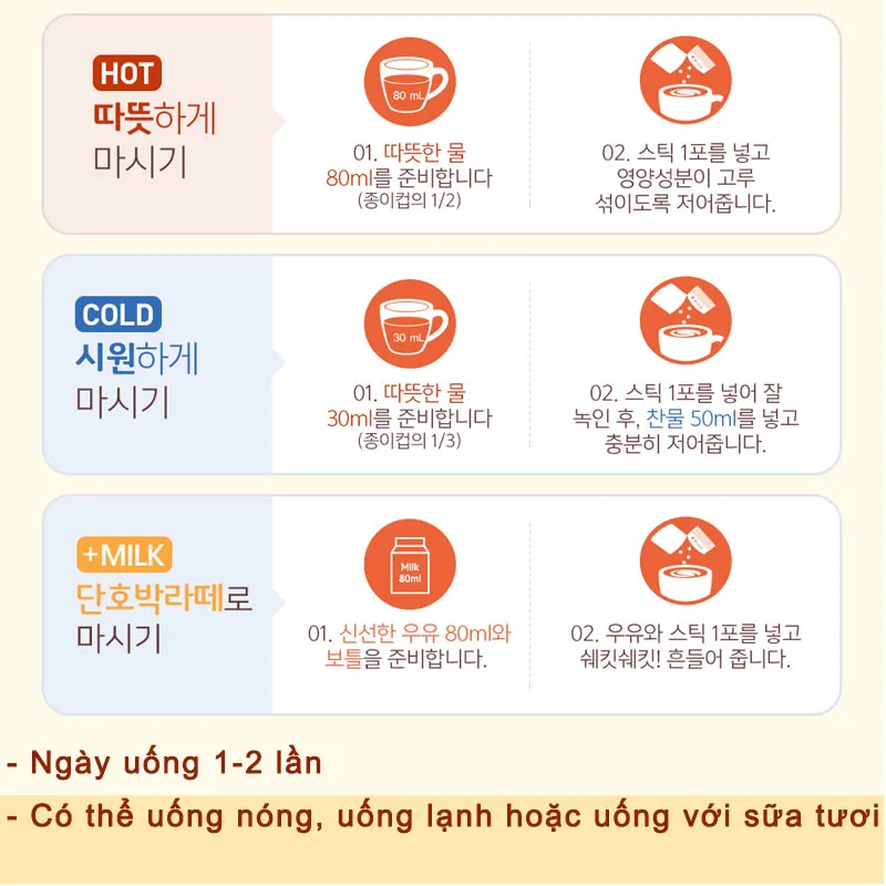 [Maeil Absolute Mom] Sữa bầu Hàn Quốc - Vị Bí đỏ - Ảnh 2