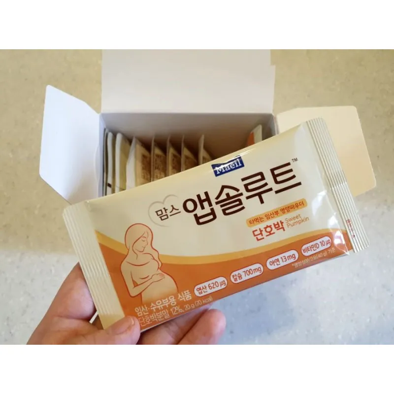 [Maeil Absolute Mom] Sữa bầu Hàn Quốc - Vị Bí đỏ - Ảnh 3