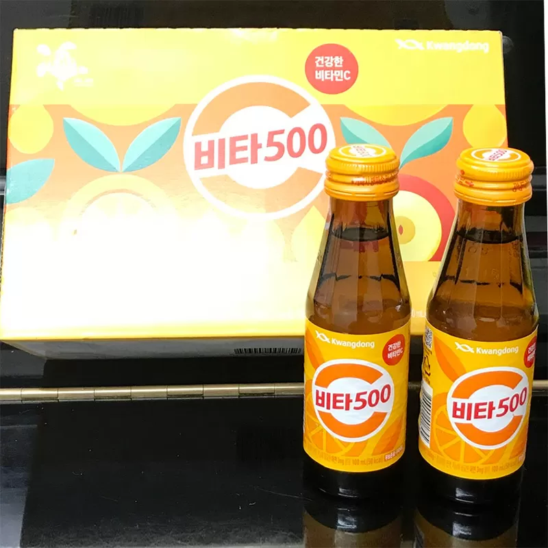 [Kwangdong] Chai Vita500- Vitamin C dạng nước, Hàn Quốc - Hộp 10 chai - Ảnh 2