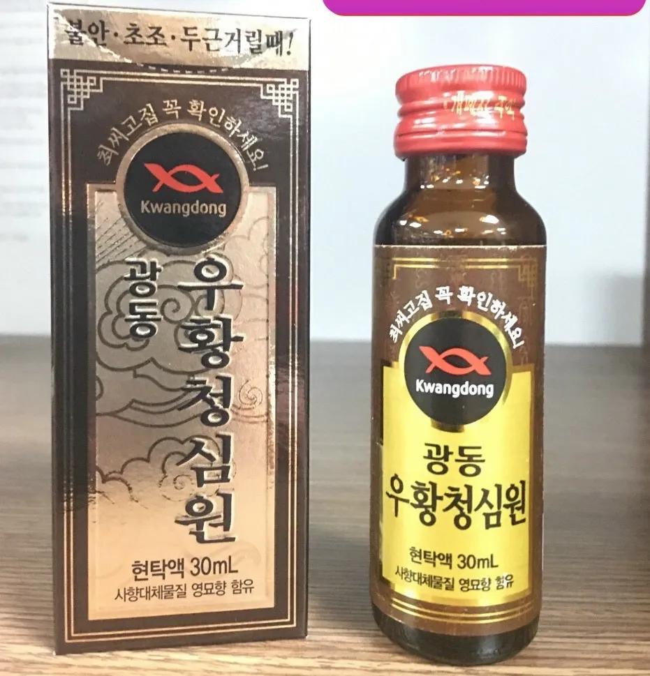 An cung ngưu hoàng dạng nước Kwangdong Hàn Quốc - Màu nâu - 30ml