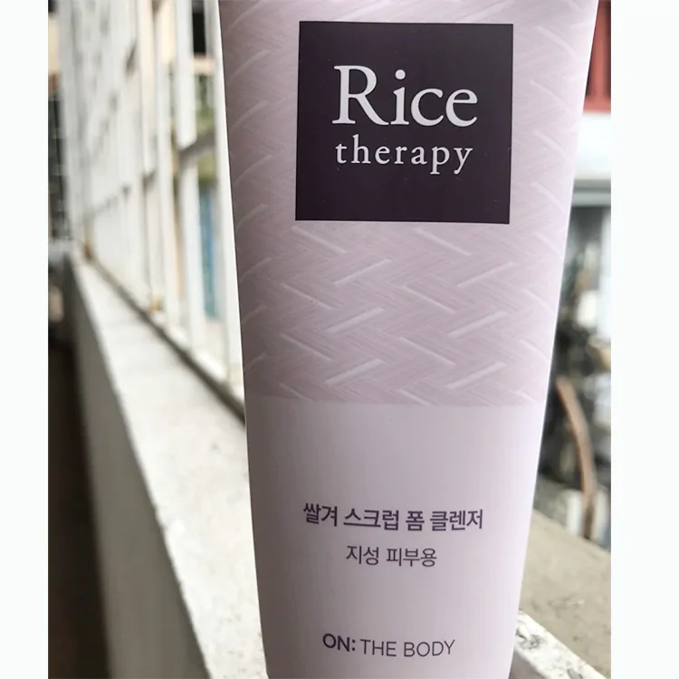 Sữa rửa mặt Trị liệu Gạo - Cám gạo: Tẩy da chết, sạch sâu- Da dầu - Rice Therapy Total Foam Cleanser (màu tím) - 150gr - Ảnh 3