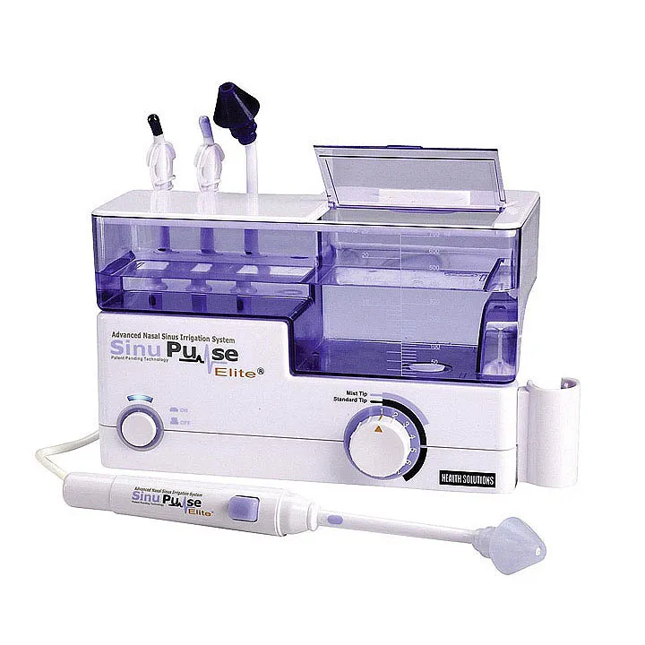Máy rửa mũi xoang SinuPulse Elite: rửa sạch mũi, xoang, họng, mát-xa mũi họng tại nhà
