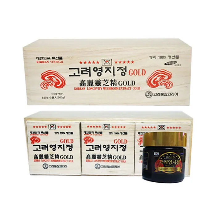 Cao linh chi nguyên chất Hàn Quốc - Hộp 3 lọ * 120gr