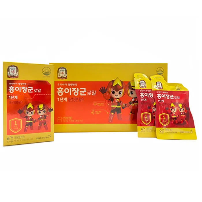 Hồng sâm trẻ em Chính phủ - Giai đoạn 1 từ 3-4 tuổi - Hộp 30 gói*15ml - Ảnh 7