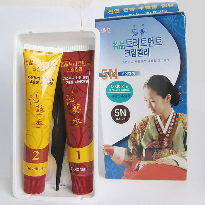 Thuốc nhuộm tóc Thảo dược Hàn Quốc - Treatment cream hair color