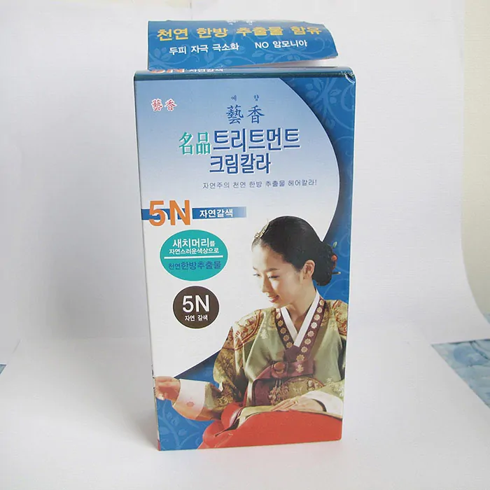 Thuốc nhuộm tóc Thảo dược Hàn Quốc - Treatment cream hair color - Ảnh 2