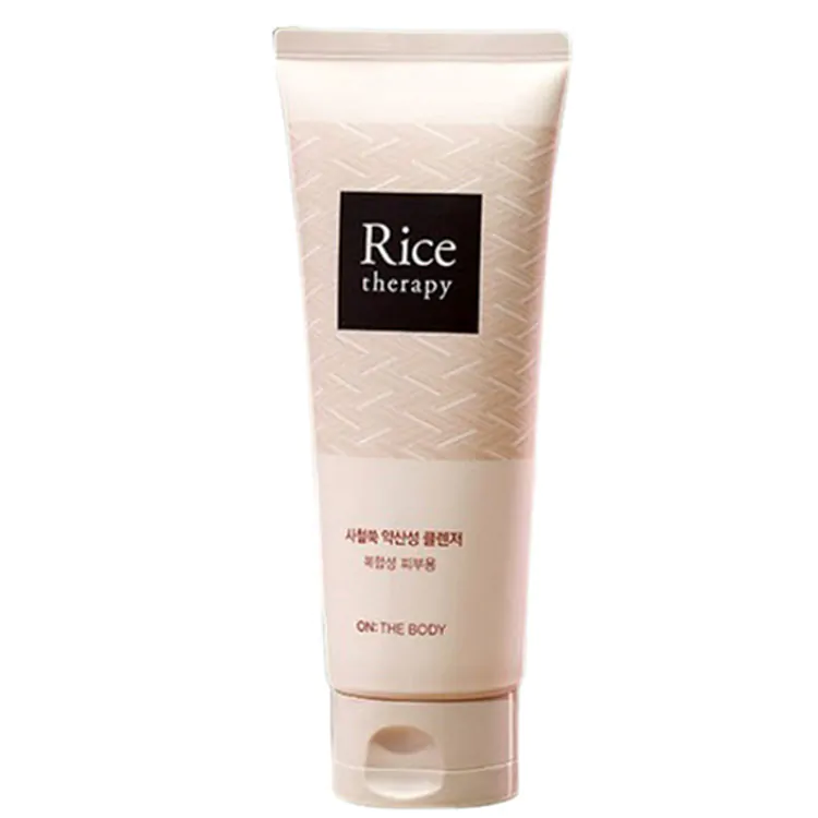 Sữa rửa mặt Trị liệu Gạo - Ngải cứu: Dưỡng ẩm - Da hỗn hợp và khô - Rice Therapy Artemisia pH Balance Cleanser (màu vàng) - 150gr