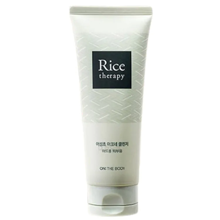 Sữa rửa mặt Trị liệu Gạo + Diếp cá: Trị mụn - Rice Therapy Heartleaf Acne Cleanser Cleanser (màu xanh)- 150gr