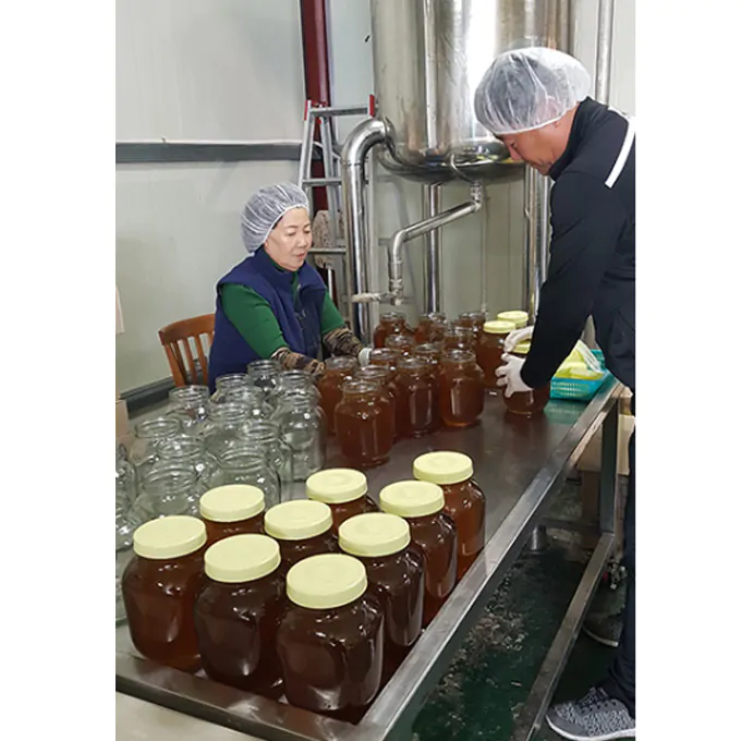 Mật ong Hàn Quốc nguyên chất Damtuh - Chai 1kg - Mật ong hoa rừng - Ảnh 3