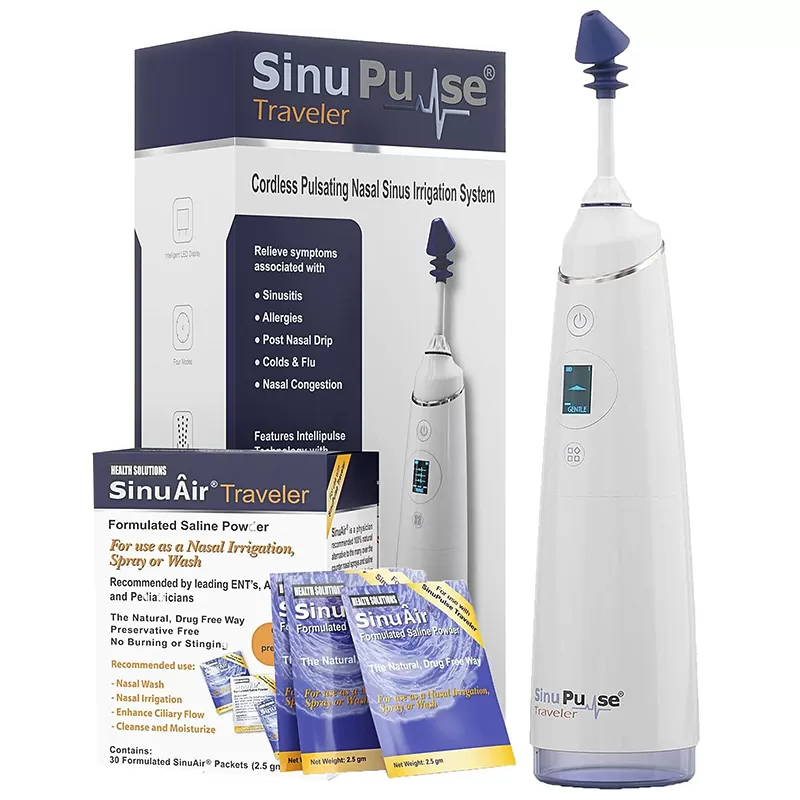 Máy rửa mũi xoang xung nhịp cầm tay SinuPulse Traveler® SPT300