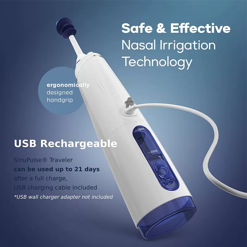 Máy rửa mũi xoang xung nhịp cầm tay SinuPulse Traveler® SPT300 - Ảnh 6