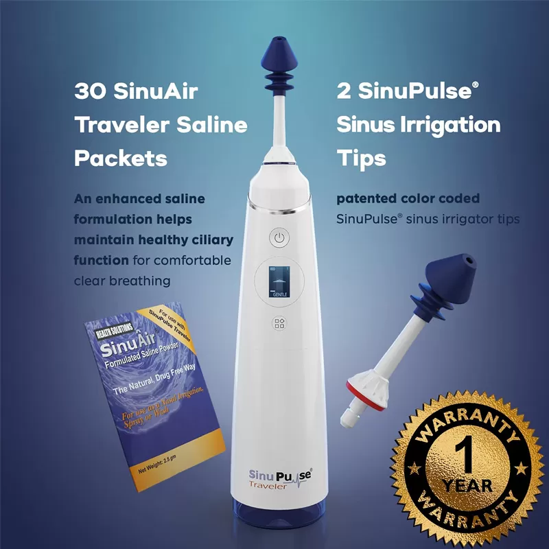 Máy rửa mũi xoang xung nhịp cầm tay SinuPulse Traveler® SPT300 - Ảnh 5