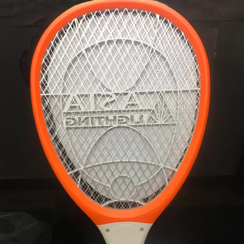 Vợt muỗi và côn trùng Asia Lighting, pin sạc, 3 lớp lưới dày và mau, bắt muỗi hiệu quả - Ảnh 5