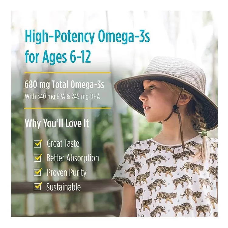 Nordic Naturals Ultimate Omega Jr., Strawberry - 120 Mini Soft Gels - Ảnh 5