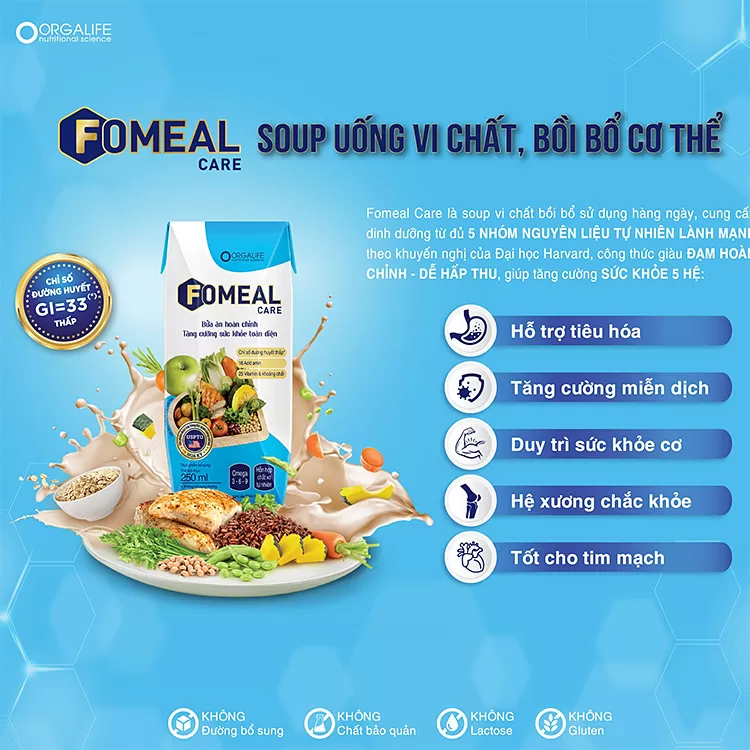 Fomeal Care Soup uống vi chất hấp thu 200 ml - Ảnh 5