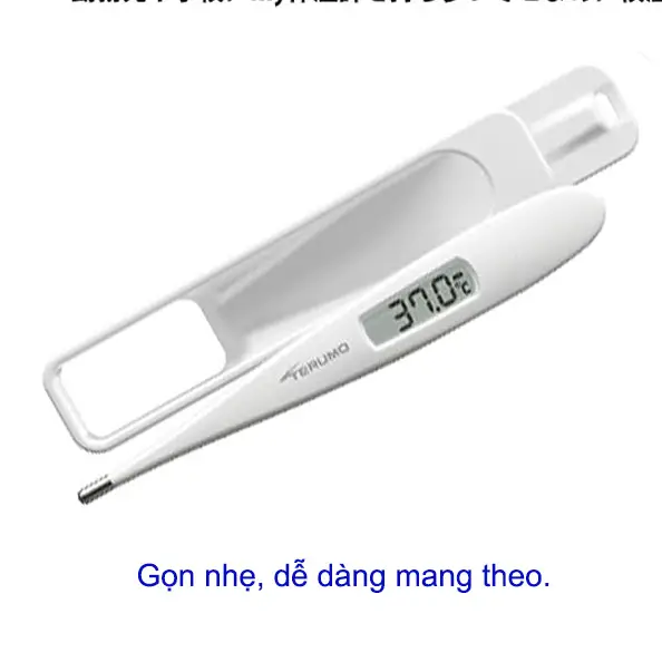 Nhiệt kế điện tử cặp nách Terumo C207 - Hàng dùng bệnh viện – Không thể thay pin - Ảnh 2
