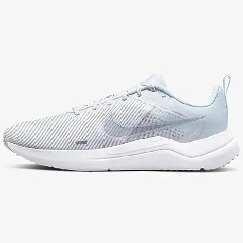Giày Nike DD9293-100 Downshifter 12 NIKE DOWN ER 12 Trắng/Bạch Kim (trắng xám) - Size 43 - 27.5cm - Ảnh 3