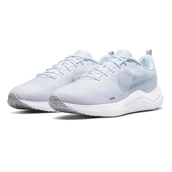 Giày Nike DD9293-100 Downshifter 12 NIKE DOWN ER 12 Trắng/Bạch Kim (trắng xám) - Size 43 - 27.5cm